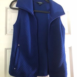 Blue Ralph Lauren vest